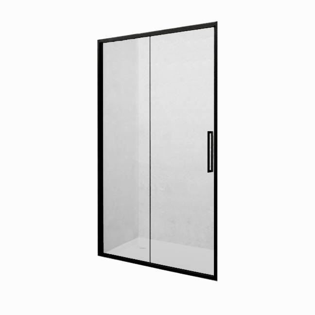 Душевые двери BS3040 5mm 100cm H190 Black shower cab Китай