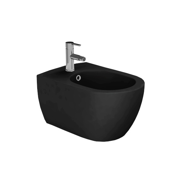 Bide suspendat City Negru Matte