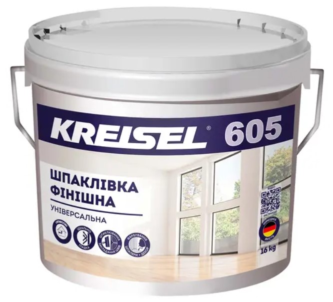 Готовые Шпаклевки 605 Acril 16kg Kreisel Украина
