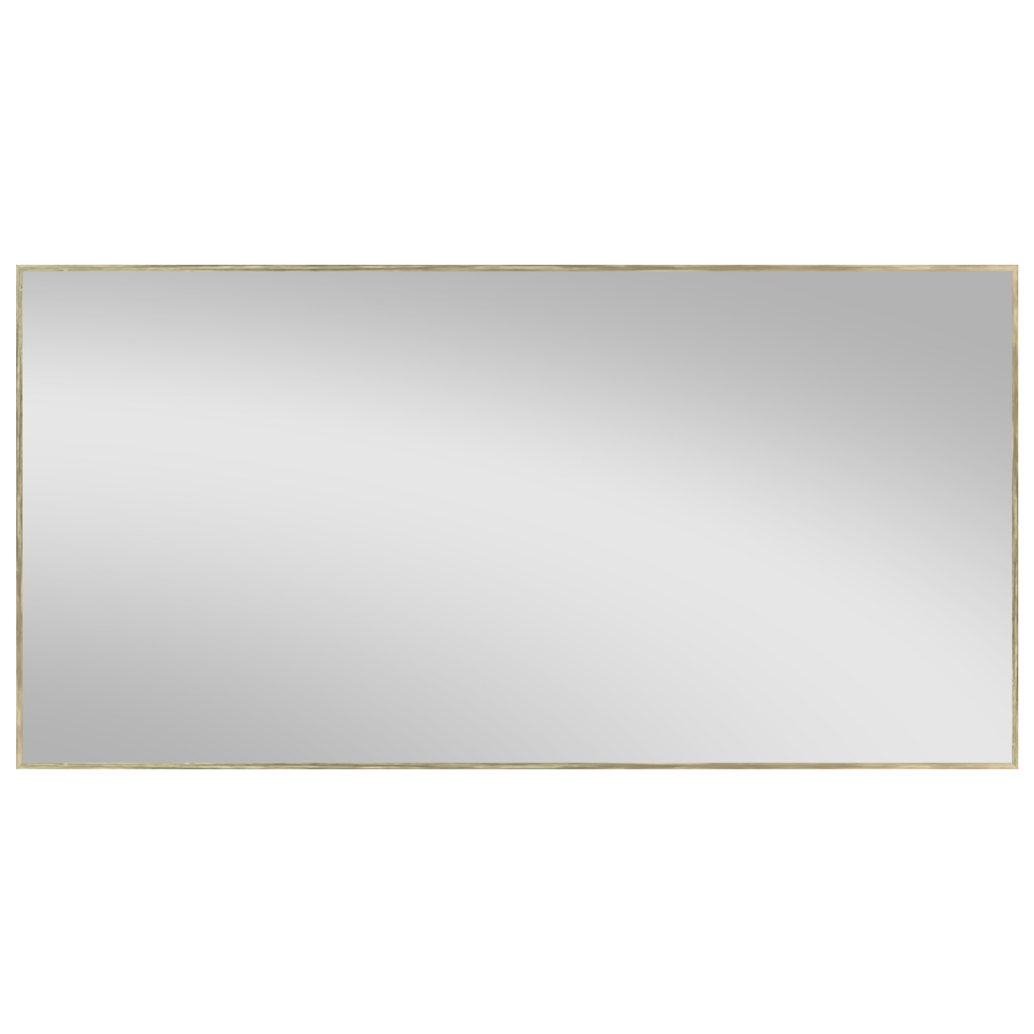 Oglinda 1400x700 cu Fatada din aluminiu Interio 8 Aur brash
