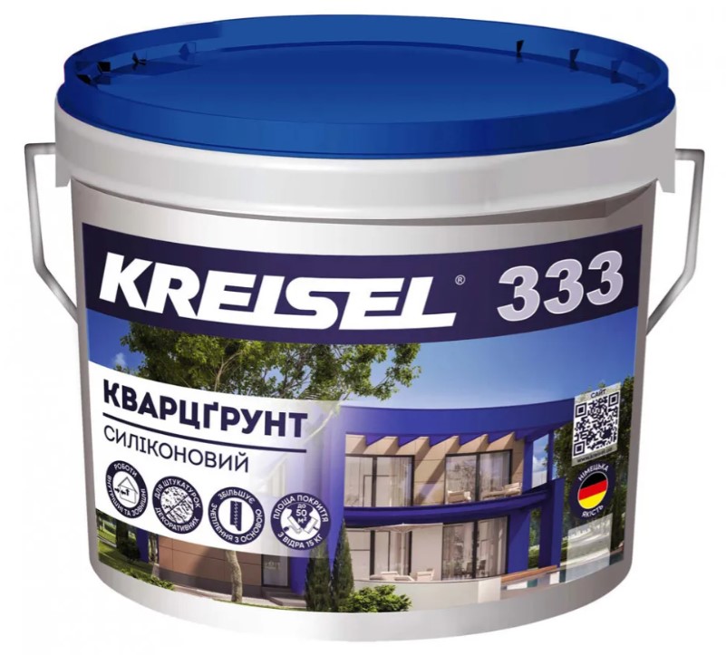 Грунтовка 333 Кварц-силиконовый 5L Kreisel Украина