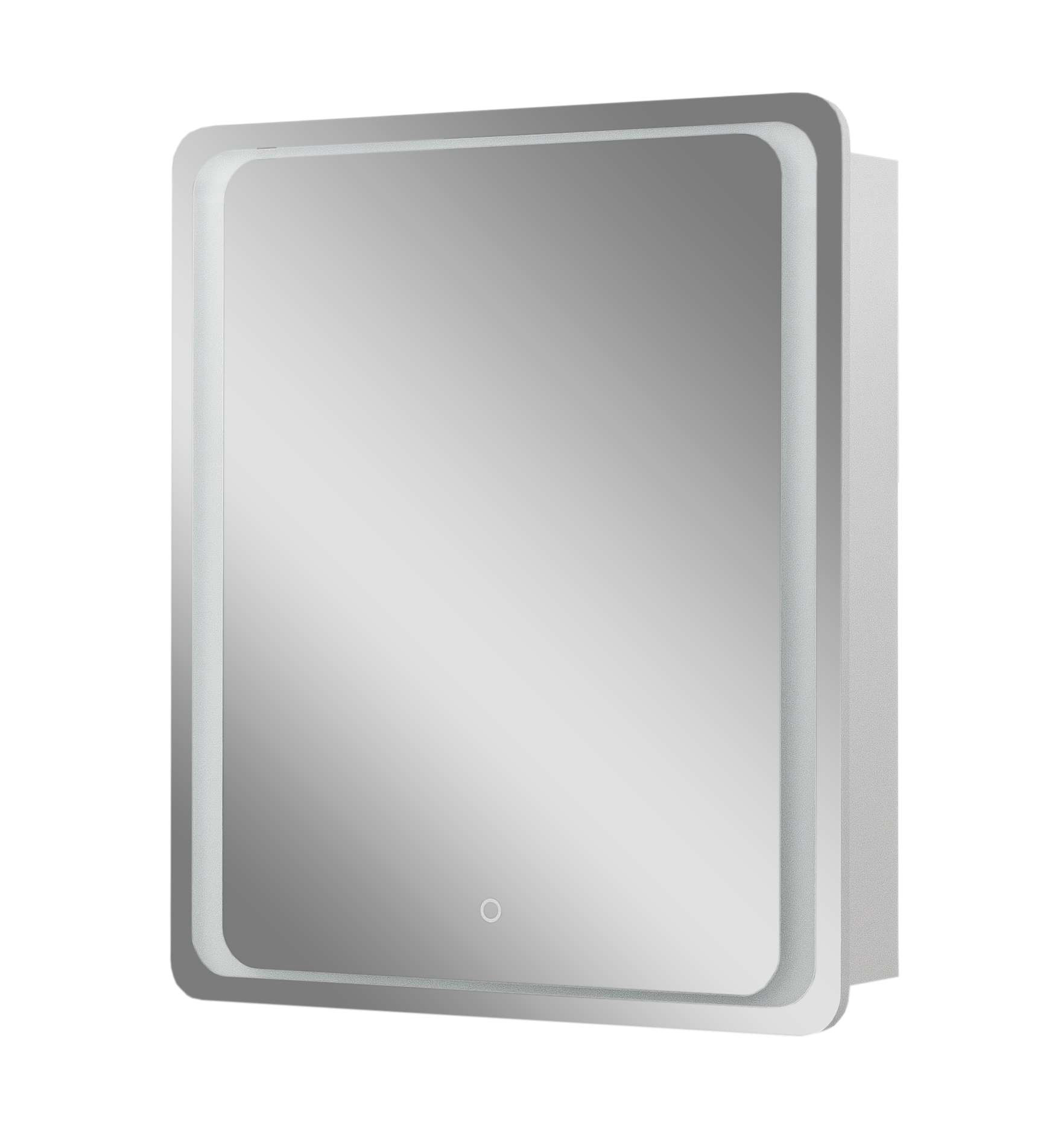 Oglinda cu dulap Z-60 Vivace Alb Led buton