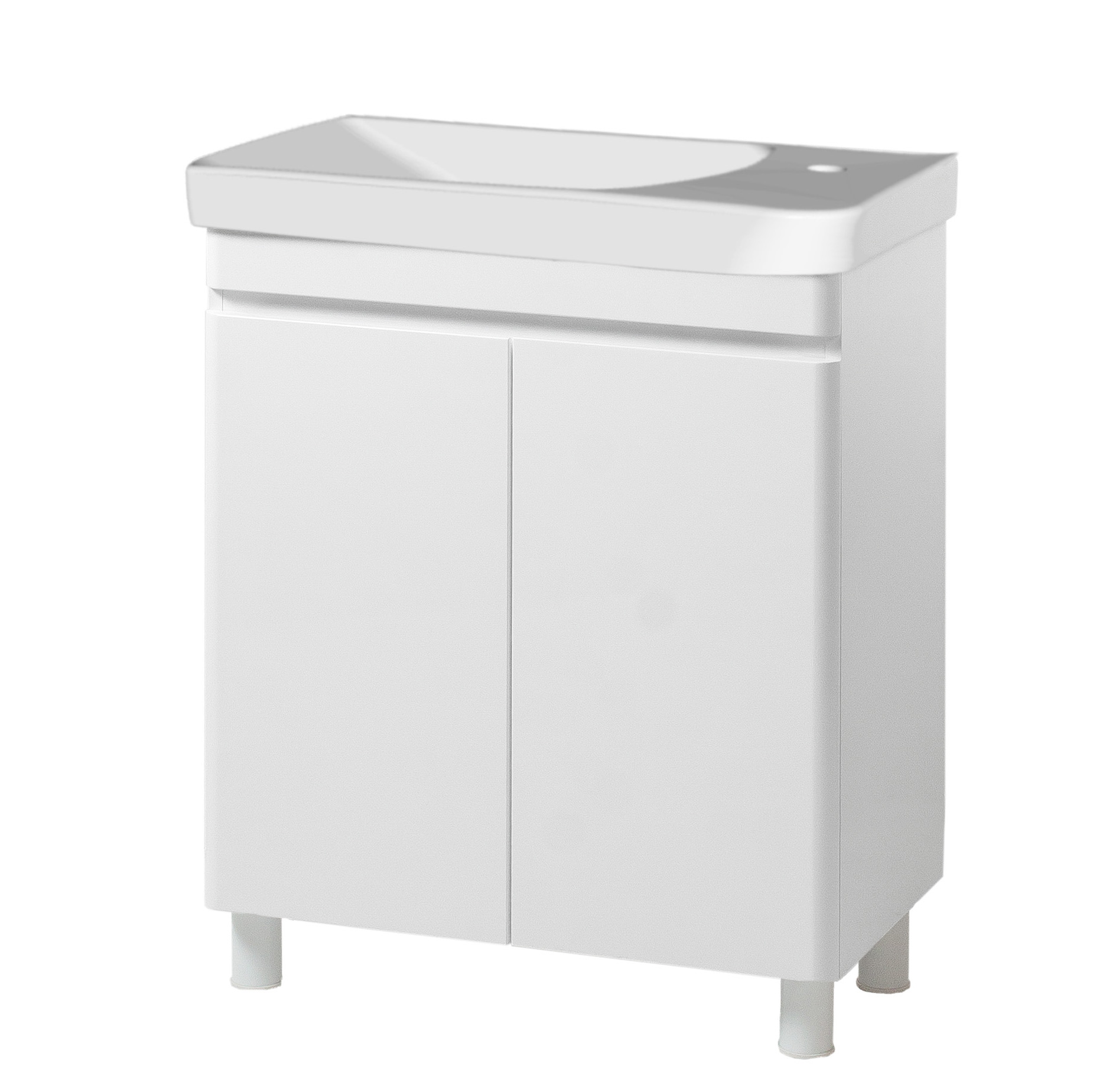 Lavoar cu dulap TN 55 Mini Vivace   Vivace Alb Luciu