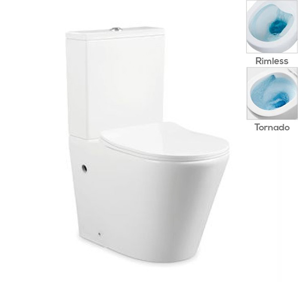 Компакты пристенные SH-5202 Tornado P-trap+Capac  South Villa Китай