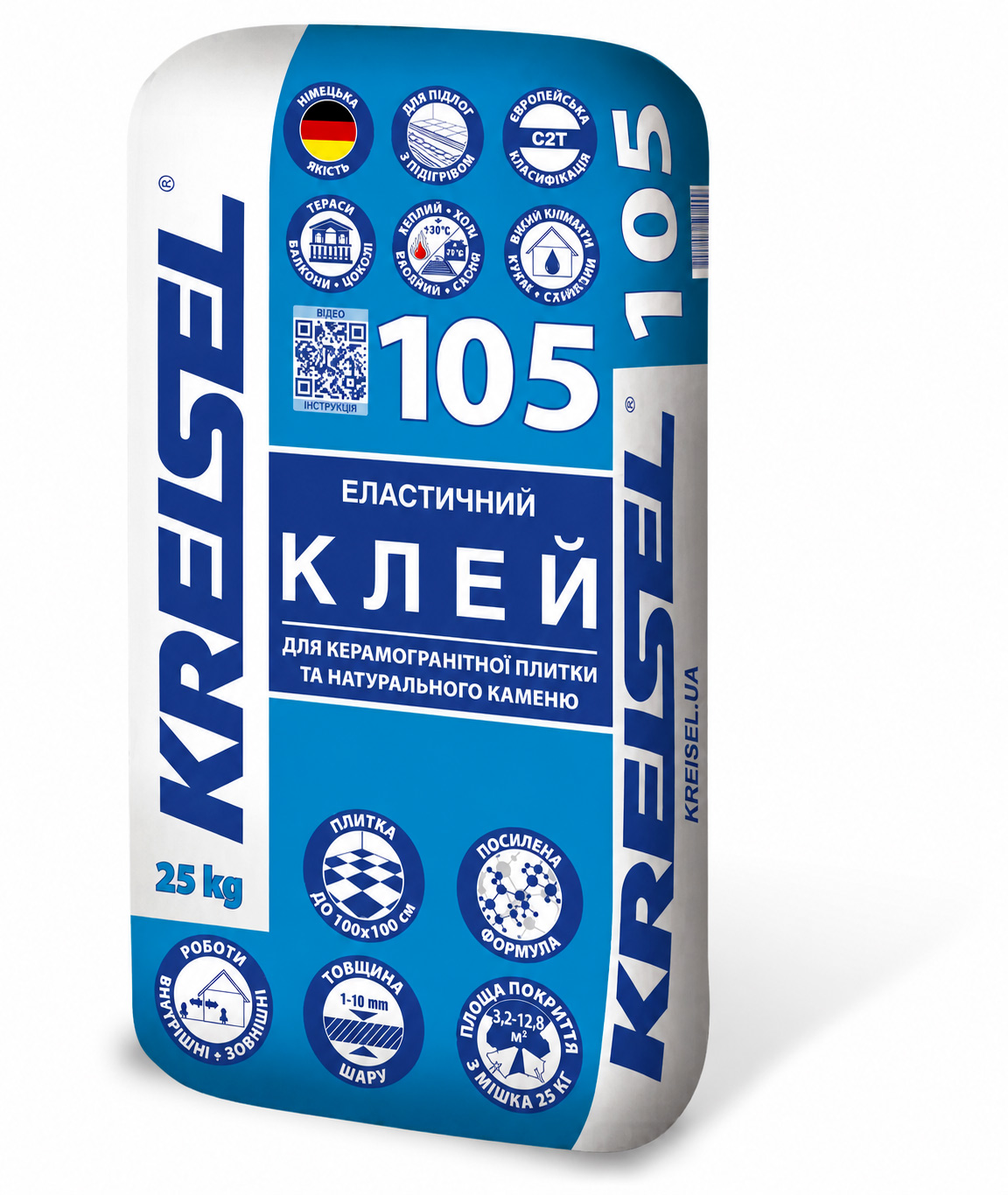 Клей для плитки 105 Kreisel Украина