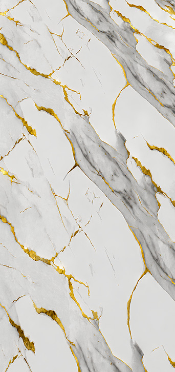 Панели PVC 106 Carrara Gold 122x280cm  Panastone Турция