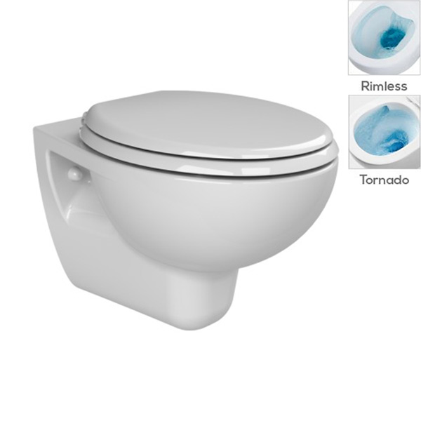Компакты подвесные Lila Vortex+Capac Proplast Turkuaz Seramik Турция