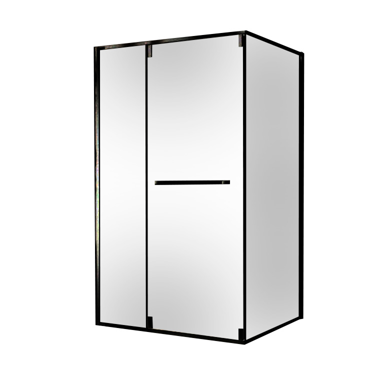 Душевые углы BS3408 Black 120x80cm H200  shower cab Китай