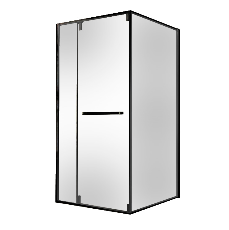 Душевые углы BCS3408 Black Left 100x100x200 shower cab Китай