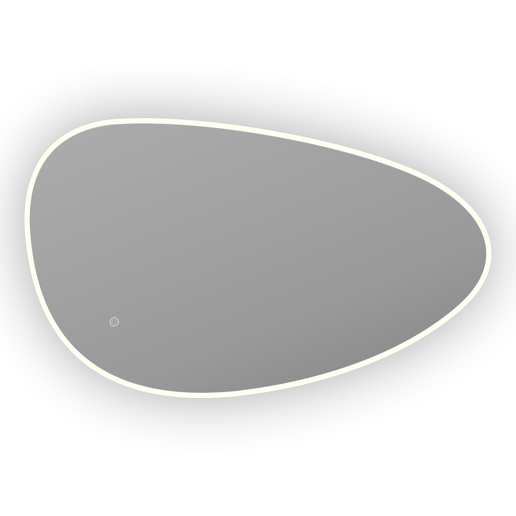 Зеркало LED с сенсором Mirano 60x100cm 1 кнопка Ortakci Турция