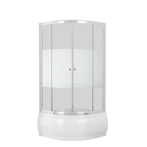 Душевые углы BS1015GW Line 90x90cm H195 shower cab Китай