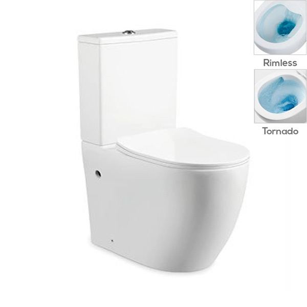 Компакты пристенные SH-5201 Tornado P-trap+Capac  South Villa Китай