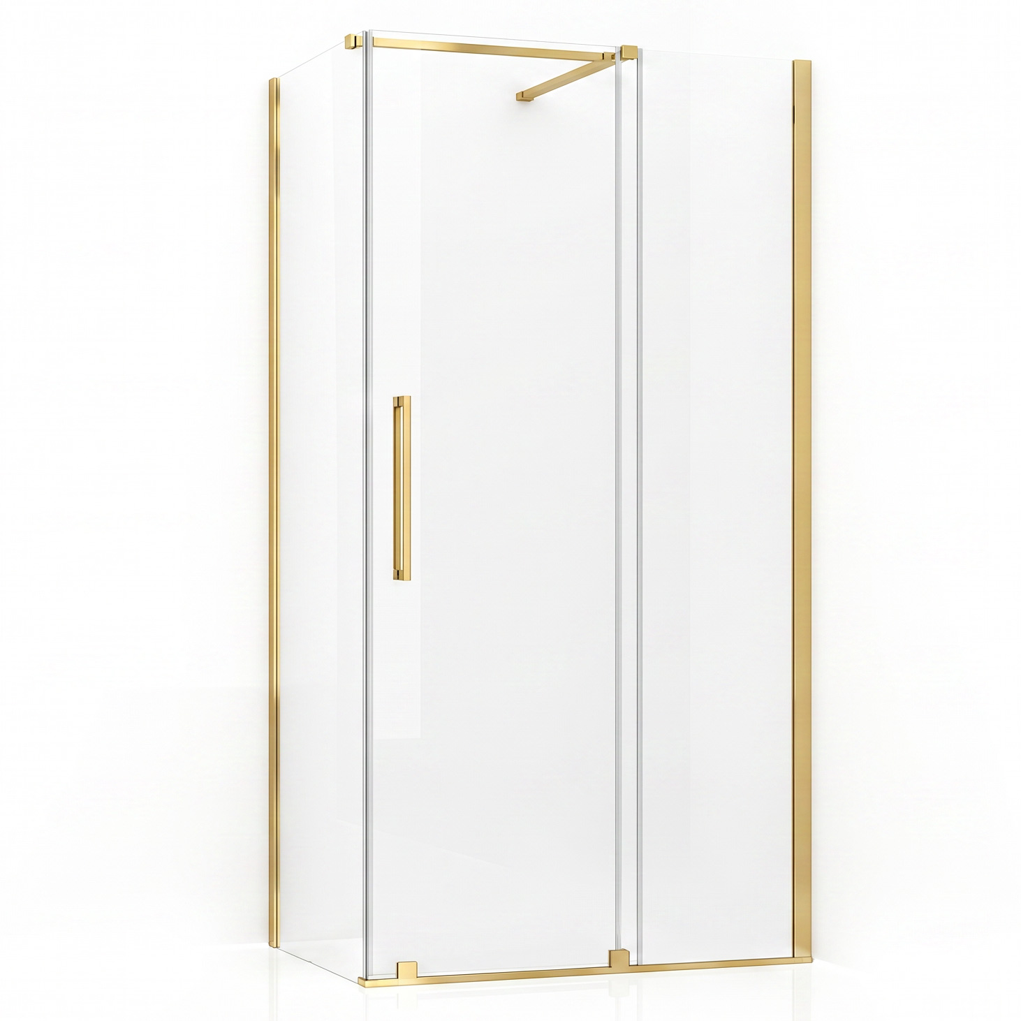 Душевые углы C3621/120cm 8mm Golden  shower cab Китай