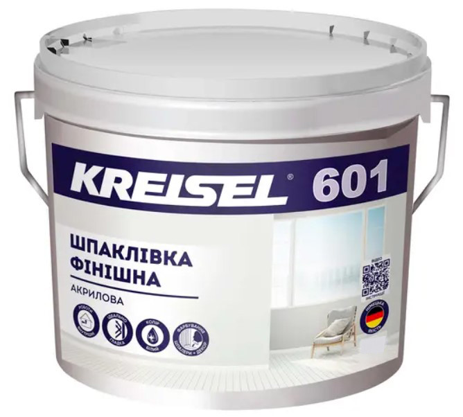 Готовые Шпаклевки 601 Acril 16kg Kreisel Украина