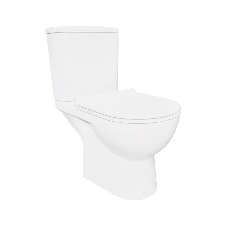 Compact Single Piece CooL White+Capac Proplast+Mecanism tip5,Tub Gofrat