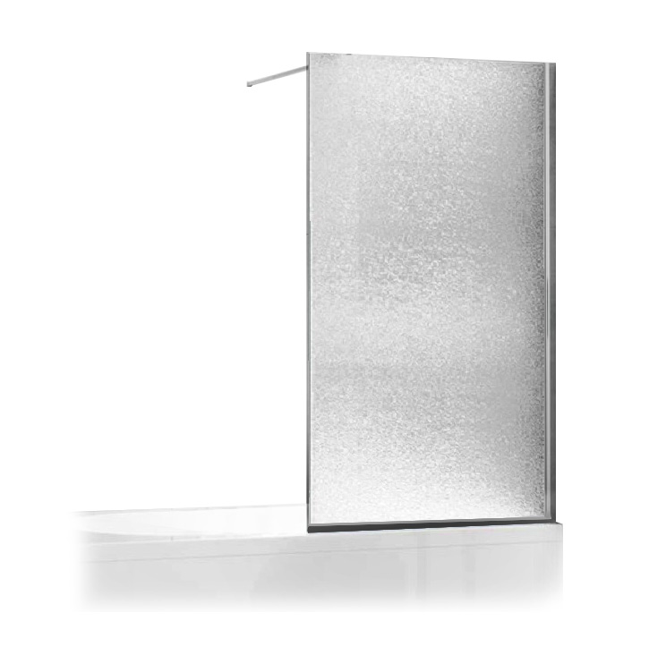 Перегородка для ванны 6mm 90cm H150 Chrome Matt shower cab Китай