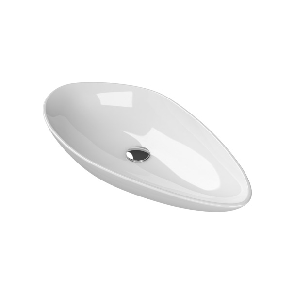 Lavoar pe blat  Olive 74*38cm White W/T