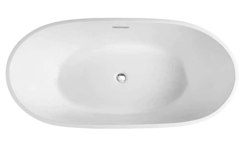 Cada Acrylic 170*80*68 BF5001 White Matt