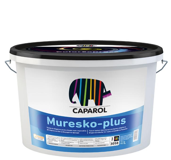 Водоэмульсии Muresko-Plus B3 2.5lt Caparol РУМЫНИЯ