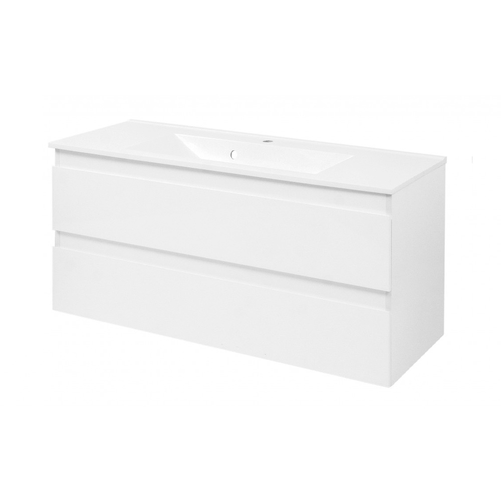 Lavoar cu dulap susp. 100 Alb Elit-100G Venedig-100