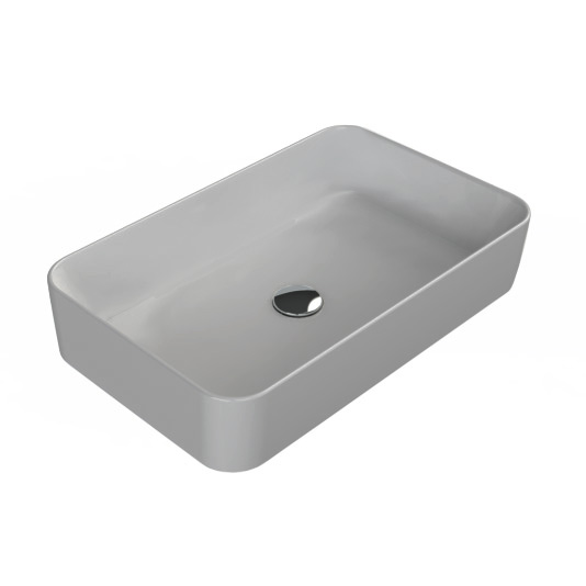 Умывальники накладные Hera Gri Matte 60x38cm Turkuaz Seramik Турция