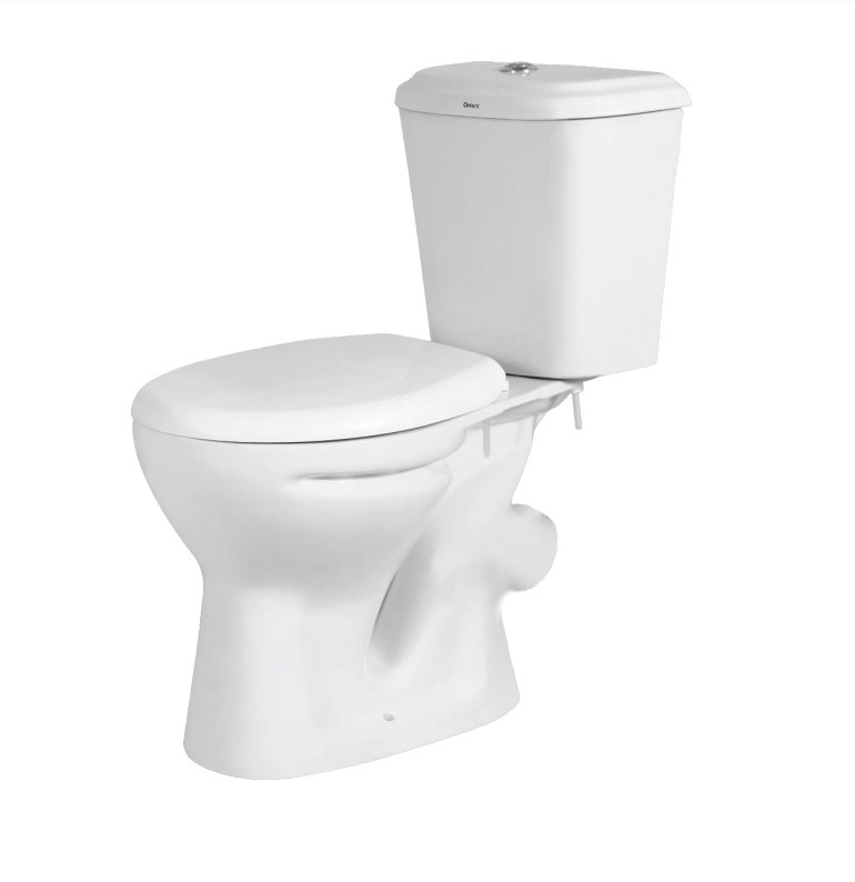 WC-Compact de podea Classic Orient 45°+capac PP