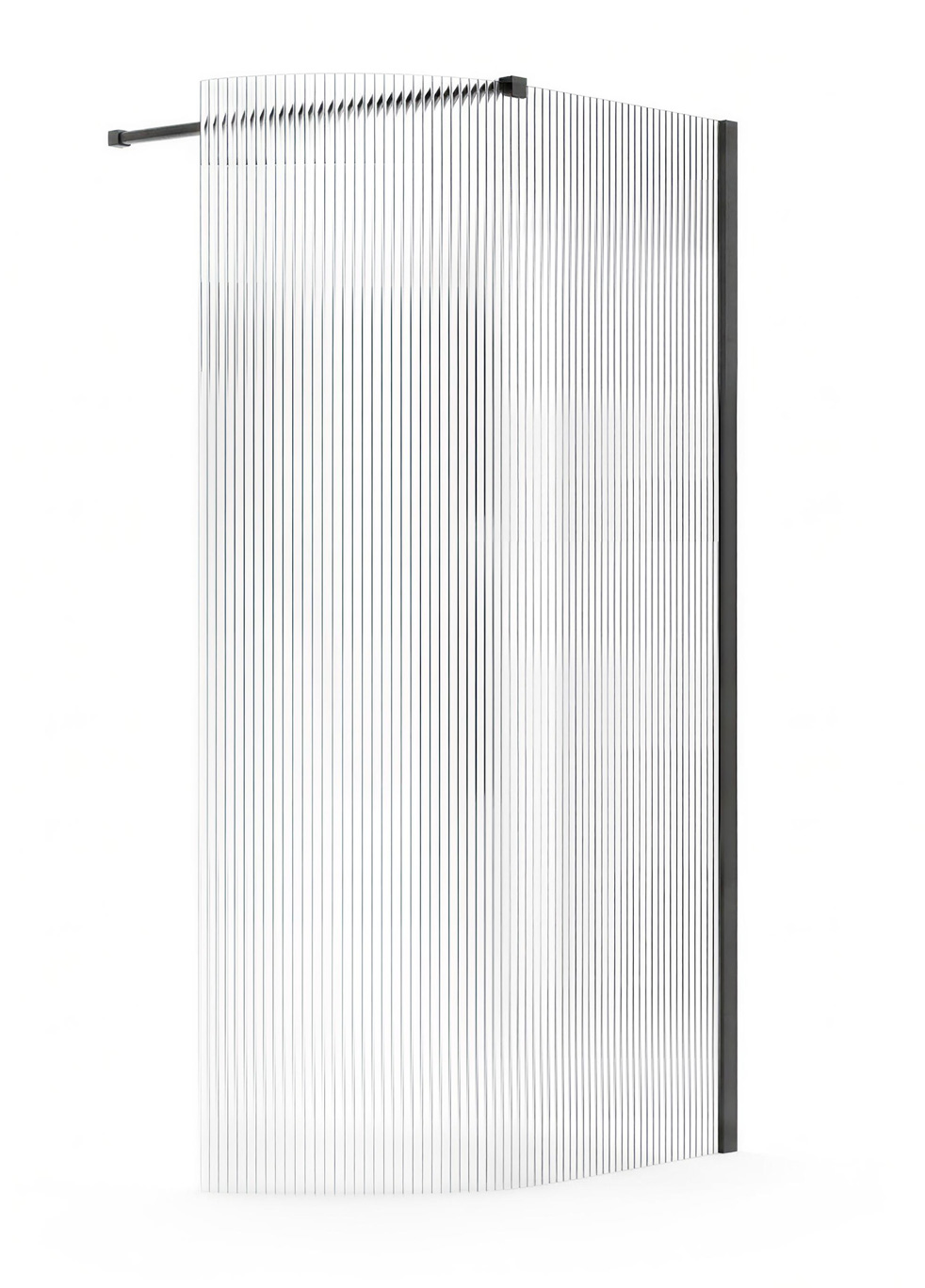 Душевая перегородка BC2139/90cm Curved Black 8mm  shower cab Китай
