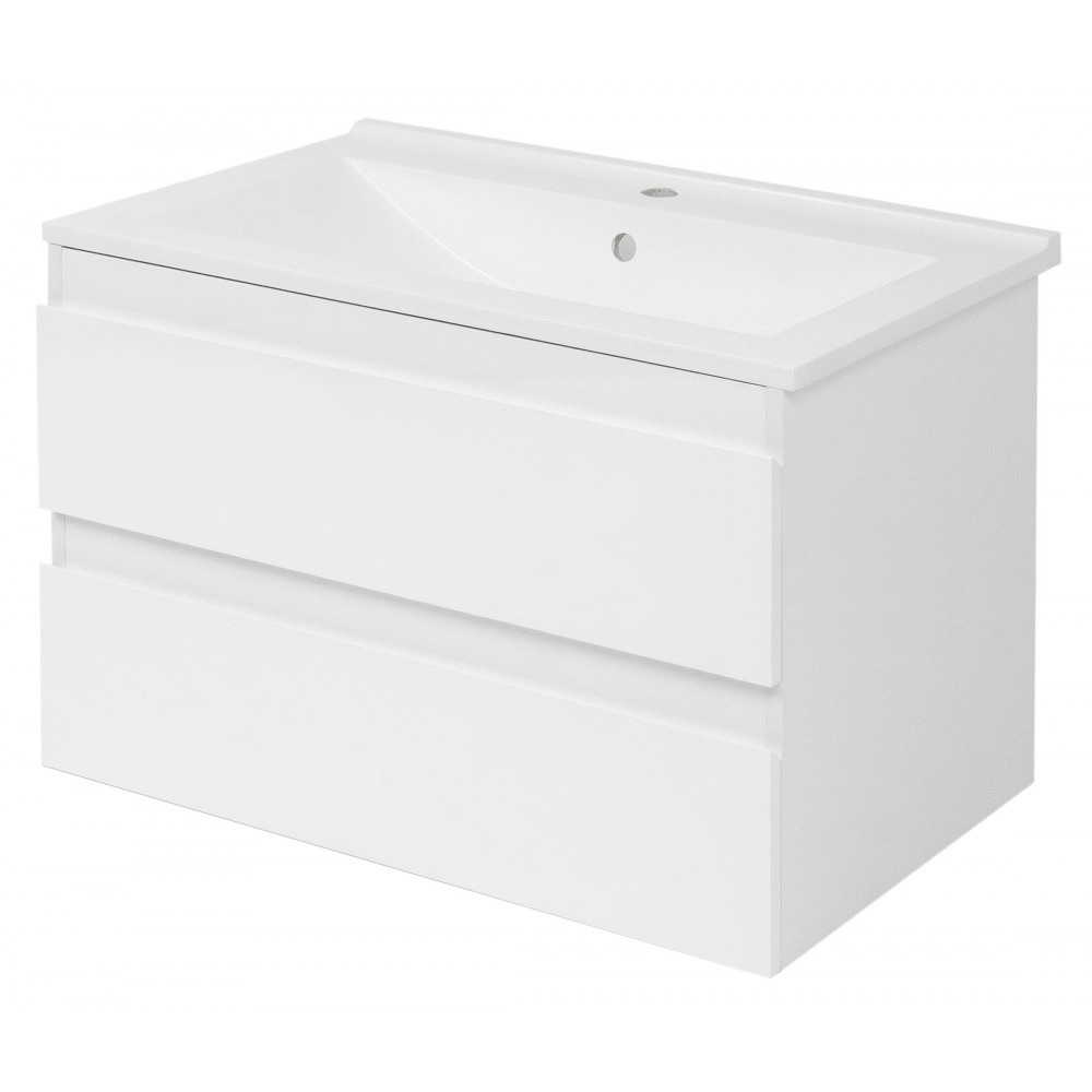 Lavoar cu dulap susp. 80 Alb Elit-80G Venedig-80