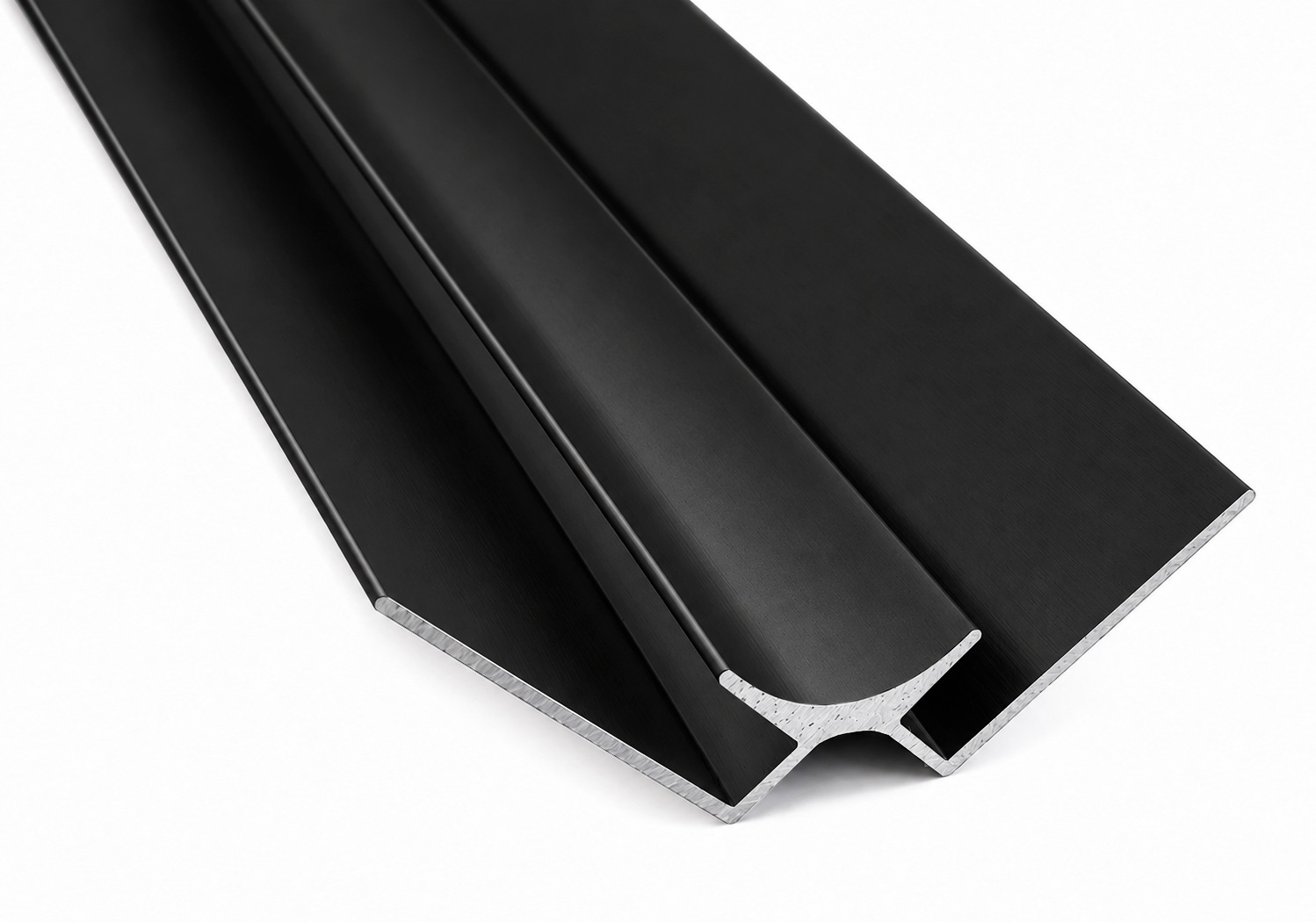 Профили Panastone внутренний уголок 12mm Black Panastone Турция