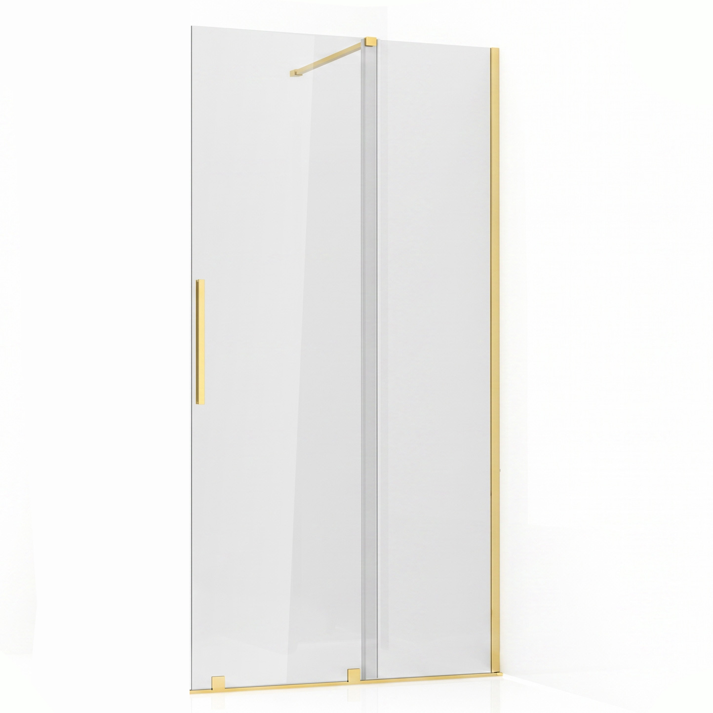 Душевые углы C3621/140cm 8mm Golden  shower cab Китай