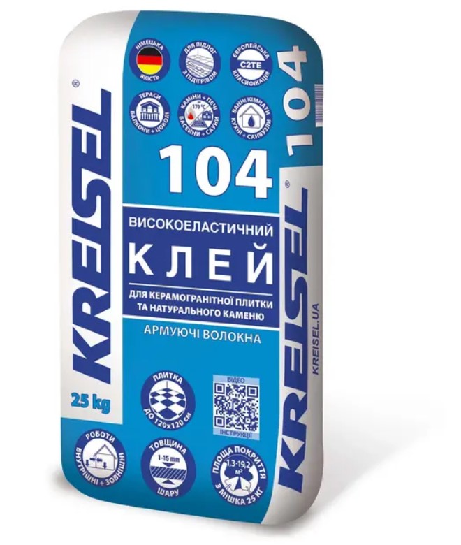 Клей для плитки 104 Kreisel Украина