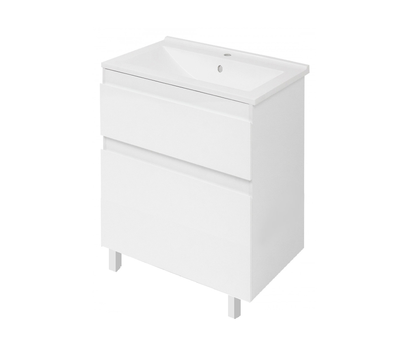 Lavoar cu dulap 60 Alb Elit-60G Venedig-60