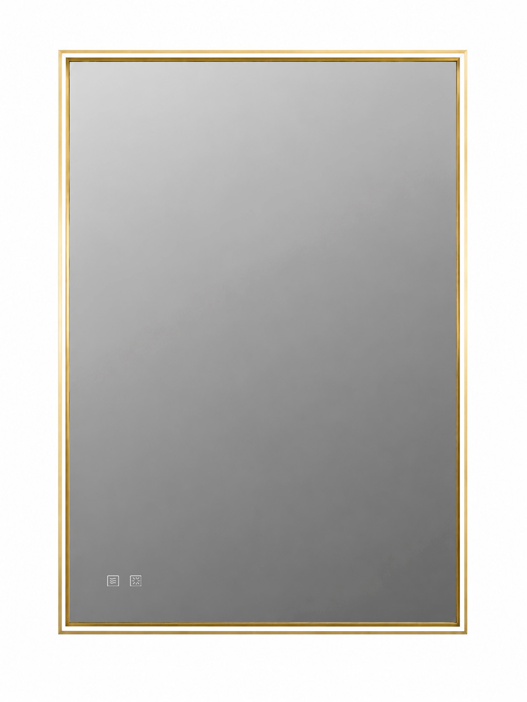 Зеркало LED сенс.подогрев Riflessi Gold 100x70cm 2 кноп Ortakci Турция