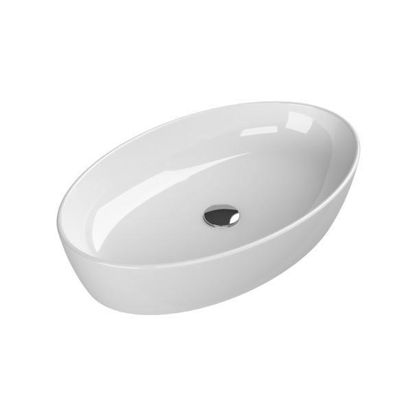 Lavoar pe blat  One 67*42cm White W/T