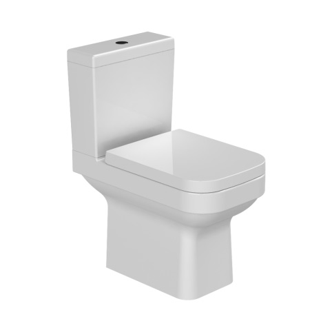 WC-Compact de podea Noura +Cap.Duroplast Noura Slim