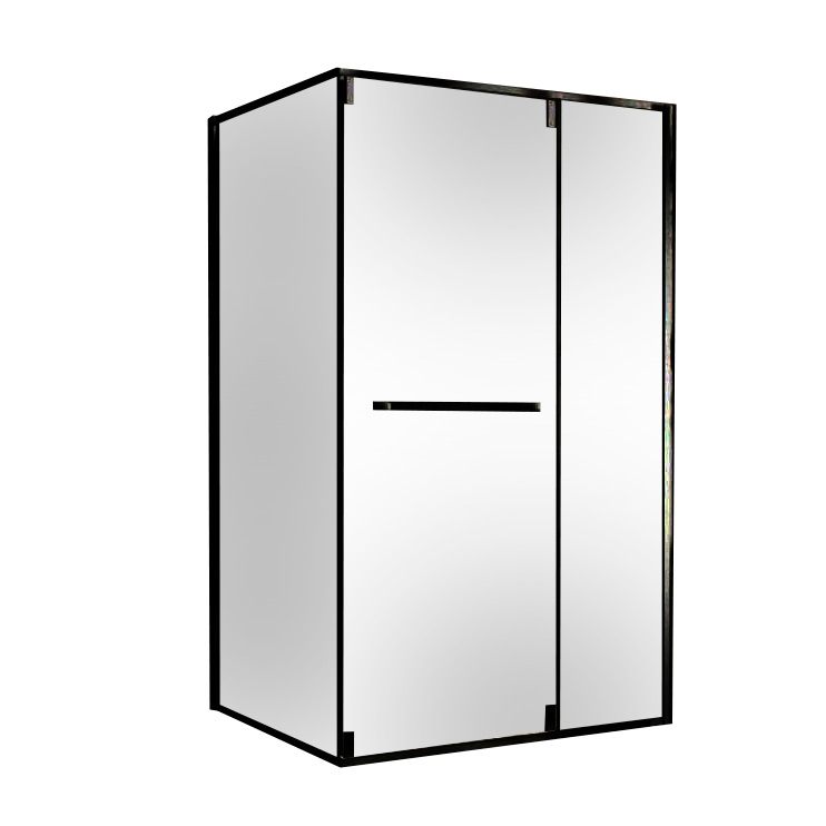 Душевые углы BS3408 Black Right 120x80x200 shower cab Китай