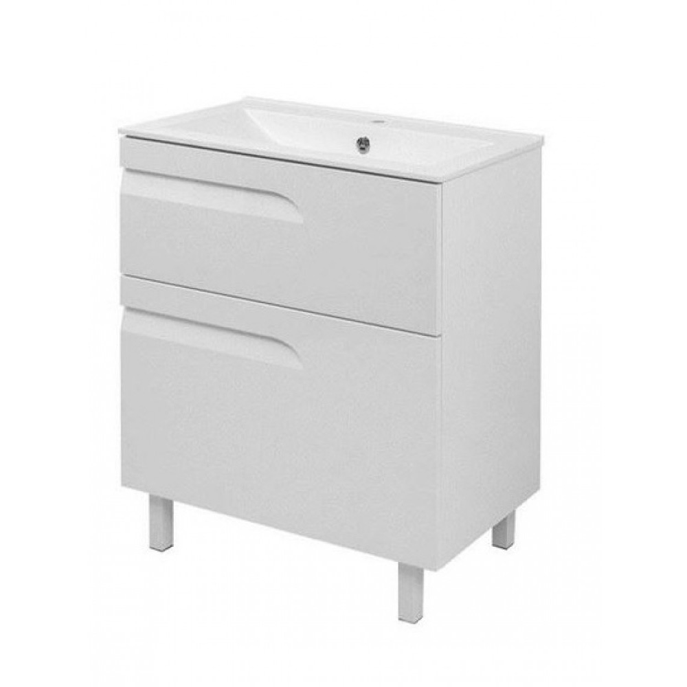 Lavoar cu dulap 60 Alb Elit-60G Sky-60