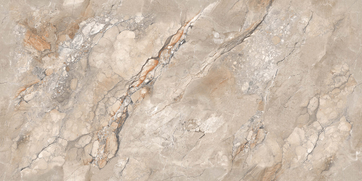 Керамогранит Metal Brown Carving 60x120cm Bluetone Impex Индия