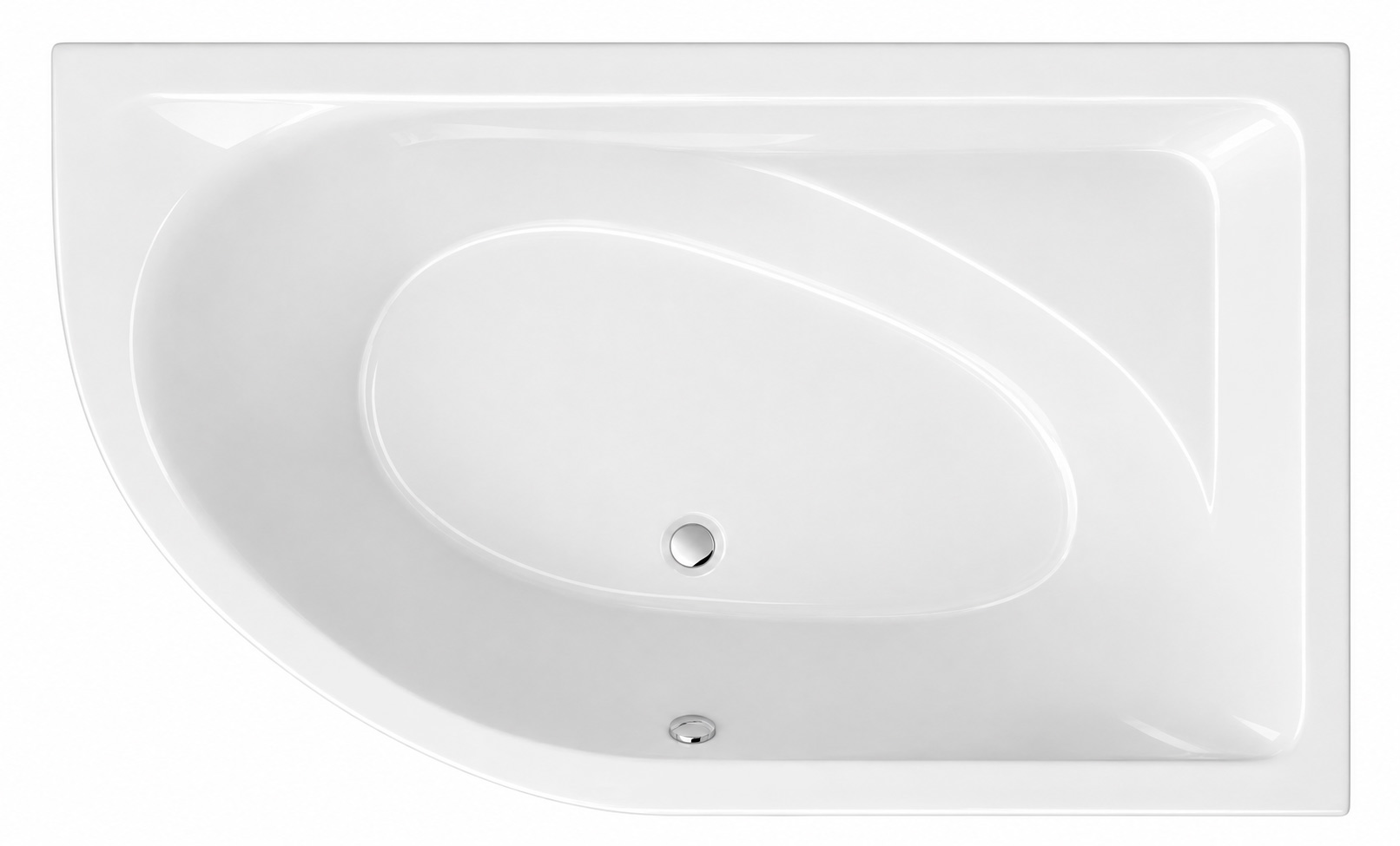 Асимметричные ванные Belluno 150x100cm Right Quantra Польша