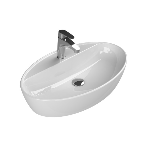 Lavoar pe blat  One 67*42cm White