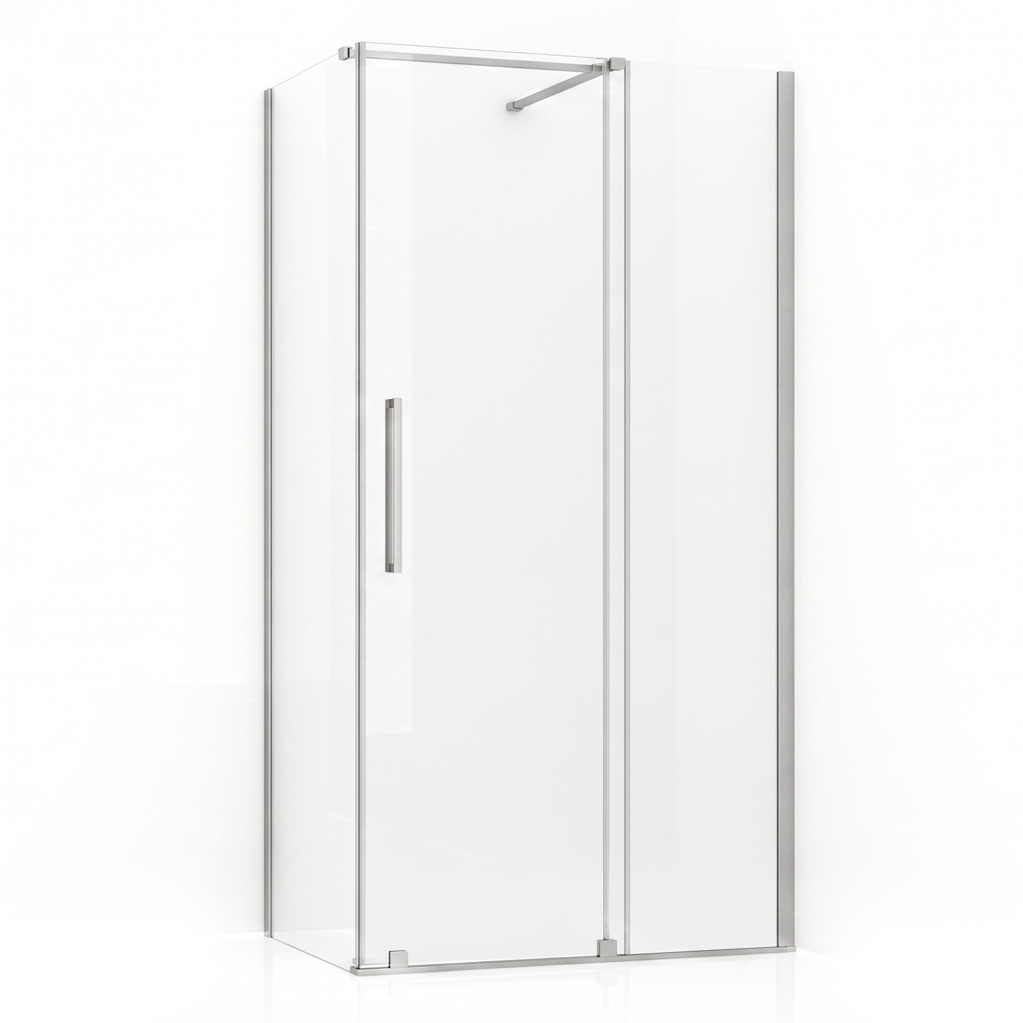 Душевые углы C3621/120cm 8mm Chrome shower cab Китай