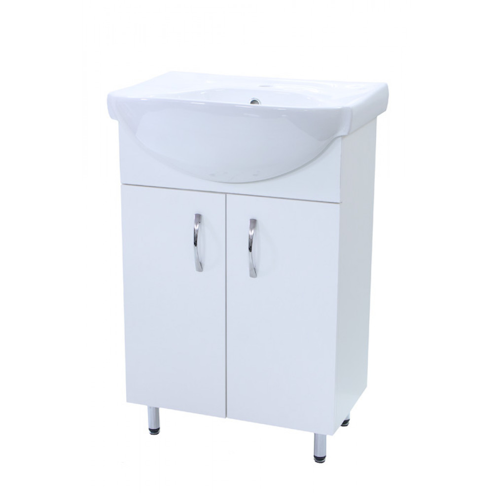 Lavoar cu dulap 56 Alb Solas 56 Lotos 55