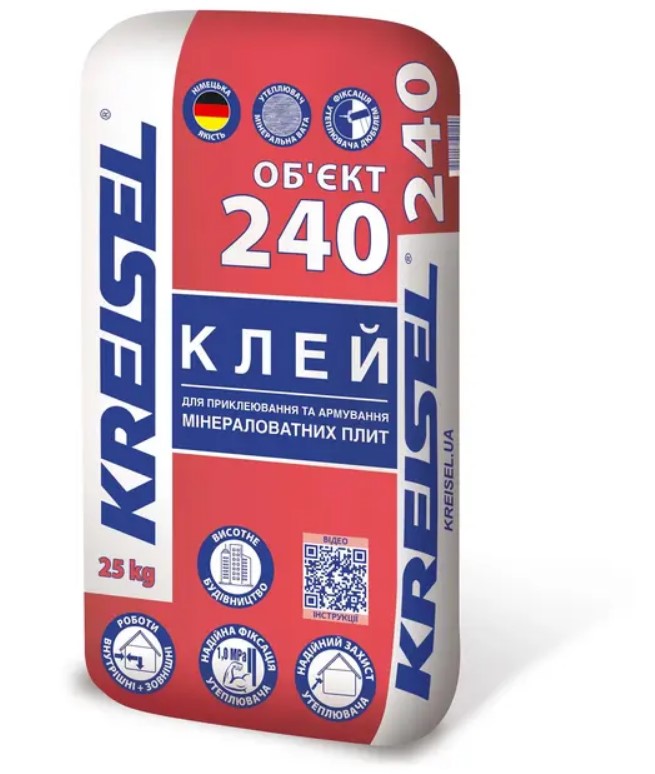 Клей для термоизоляциии 240 Kreisel Украина