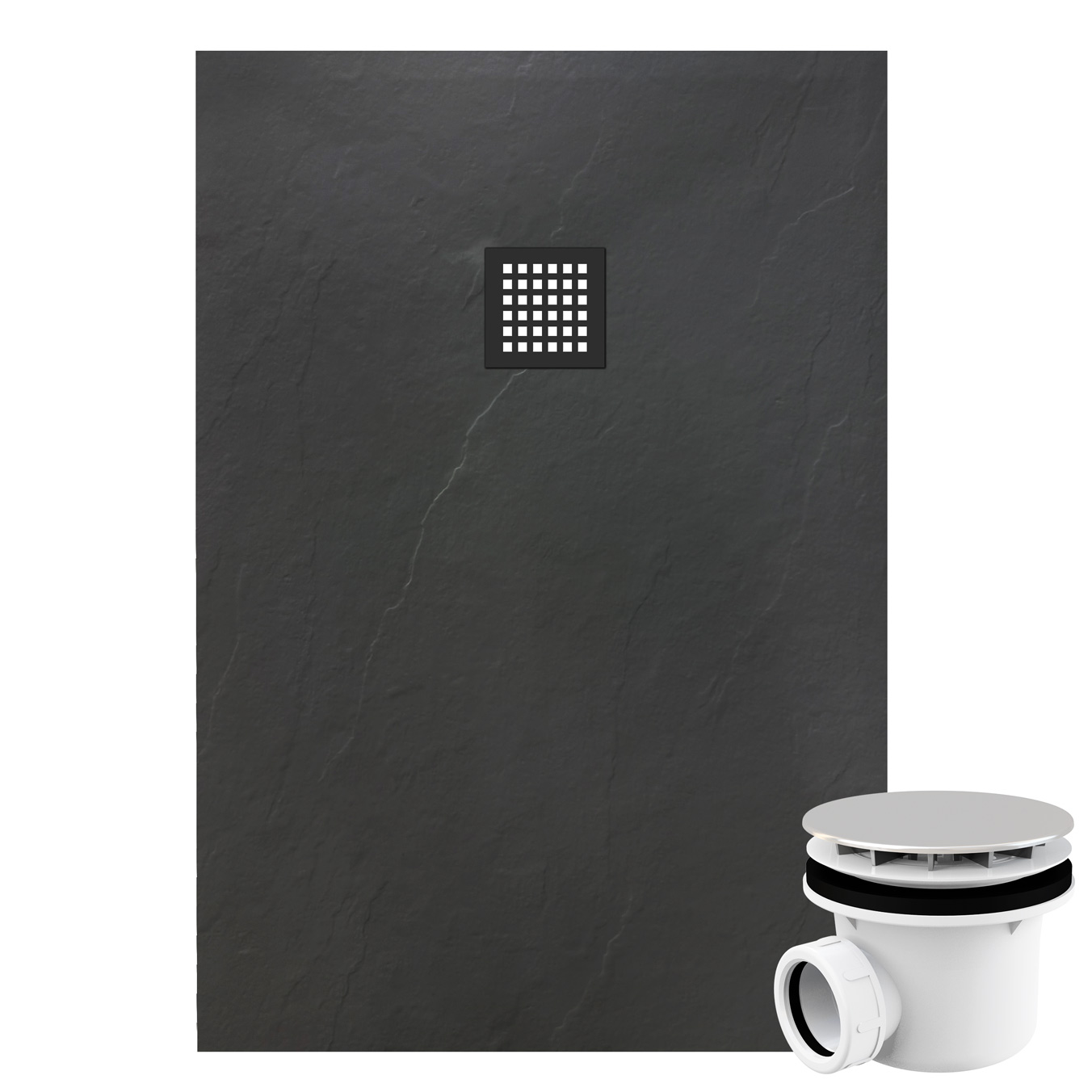 Душевые поддоны Slim Dark Grey 120x80cm shower cab Китай