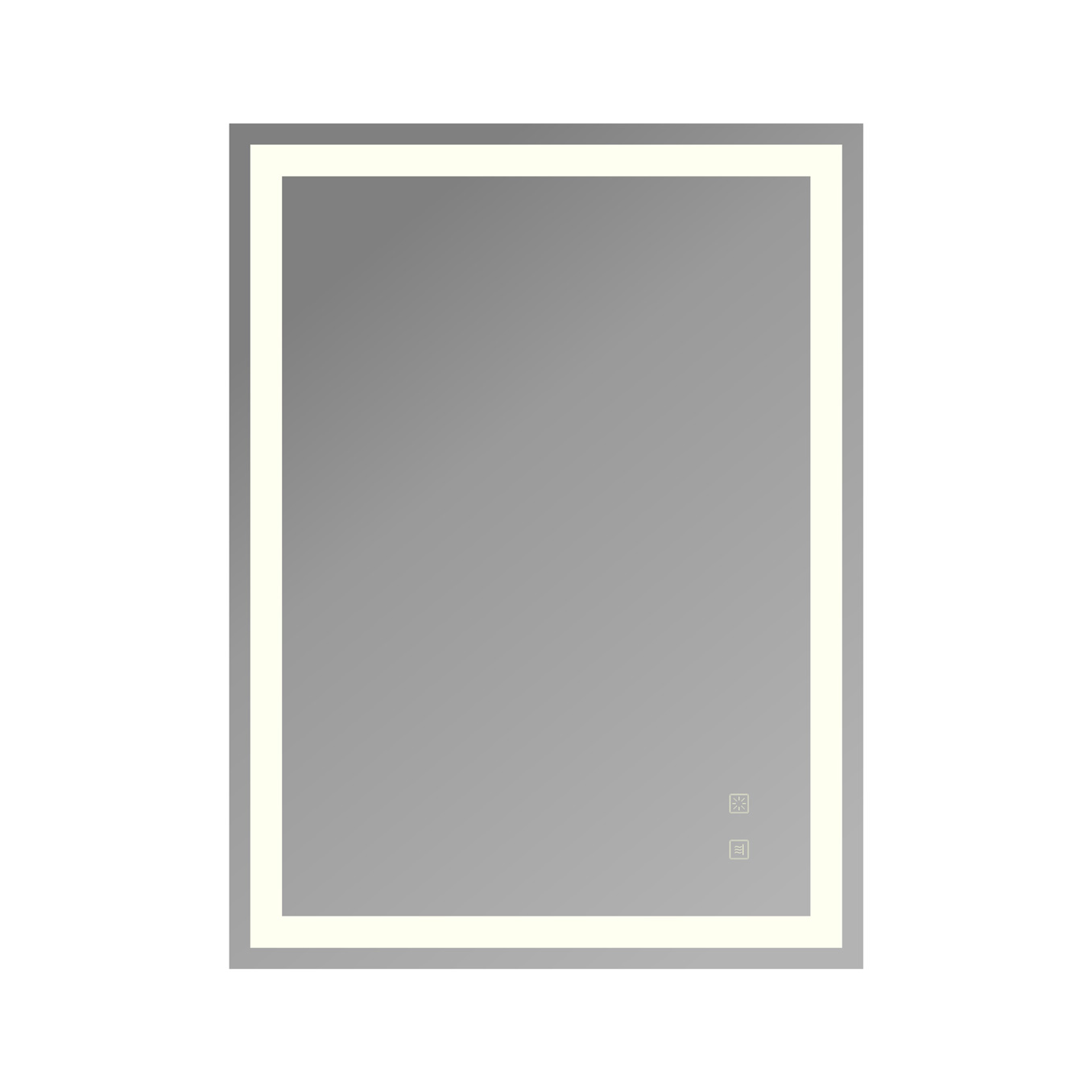 Зеркало LED сенс.подогрев Emilia2.0 60x80cm 2 кнопки Ortakci Турция