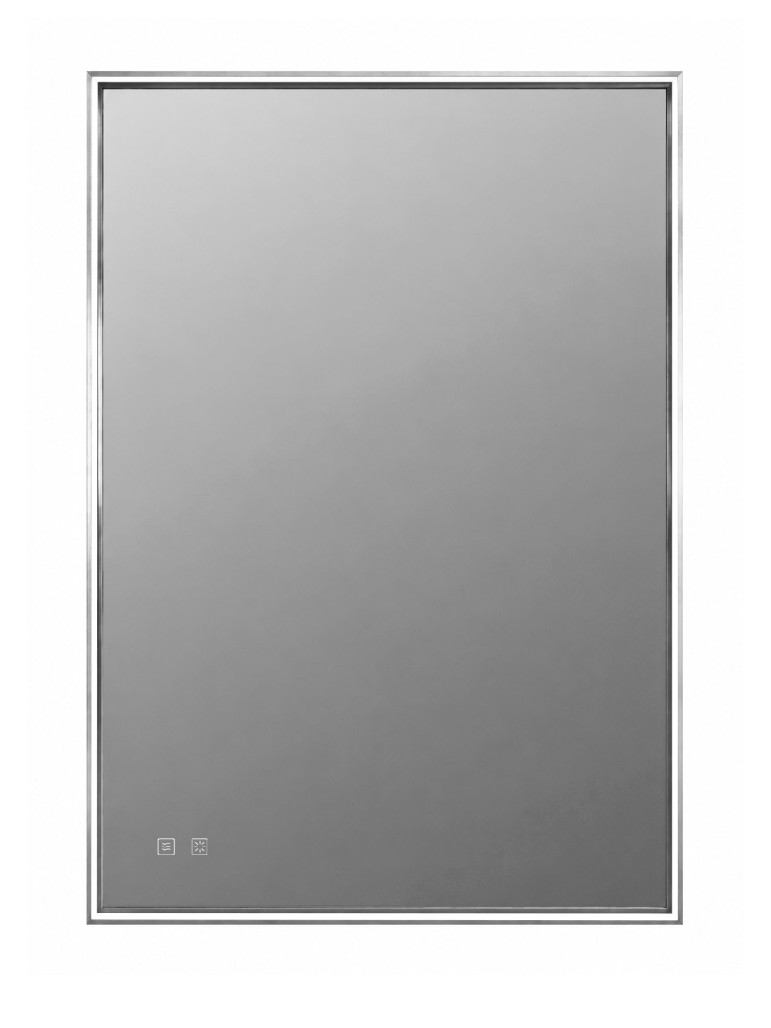 Зеркало LED сенс.подогрев Riflessi Chrom 100x70cm 2 кноп Ortakci Турция