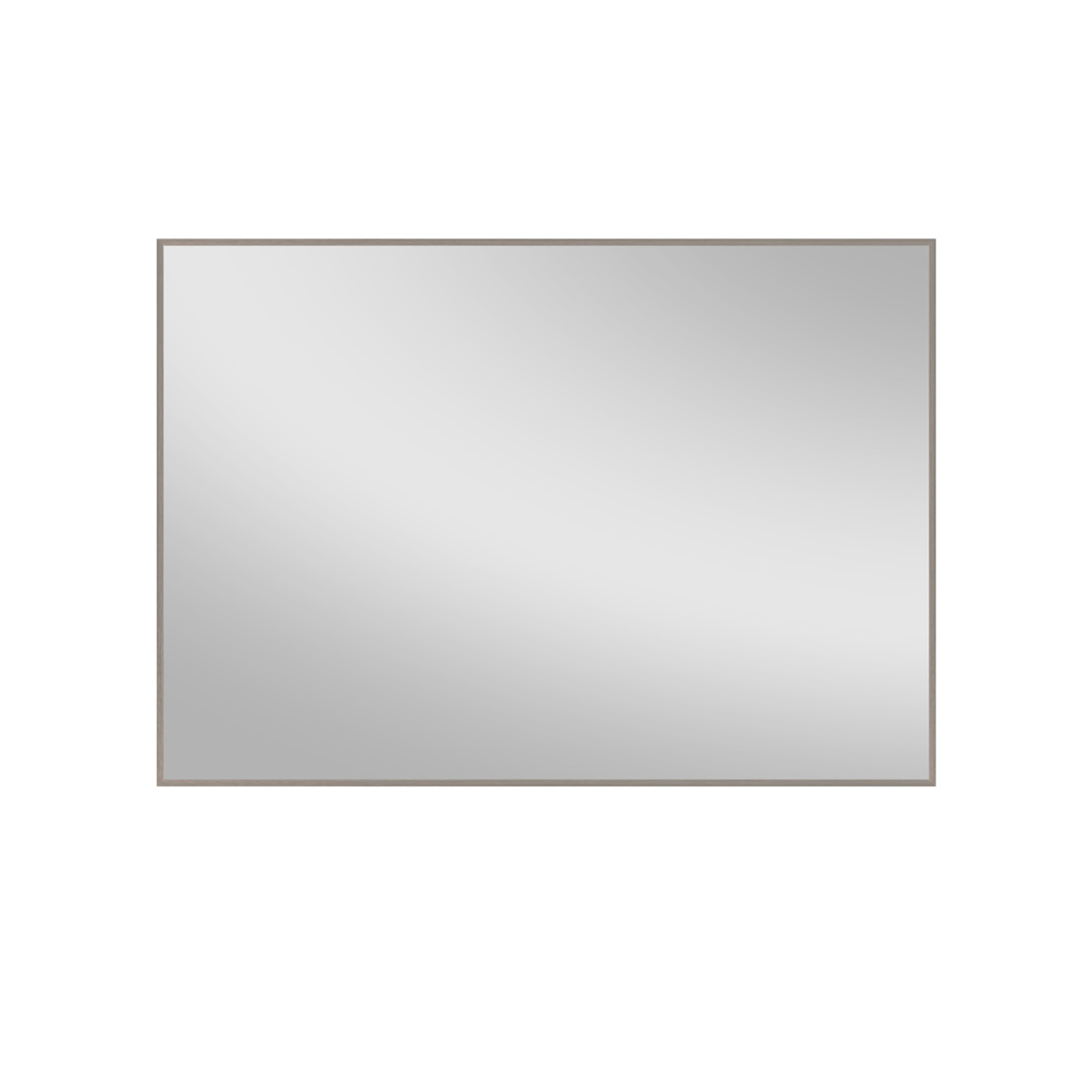 Oglinda 1000x700 cu Fatada din aluminiu Proline 8 Inox brash