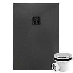 Душевые поддоны Slim Dark Grey 120x80cm shower cab Китай