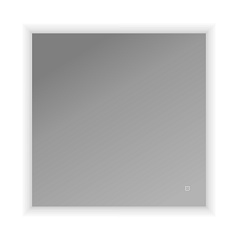 Зеркало LED с сенсором Miletos2.0 80x80cm 1 кнопка Ortakci Турция