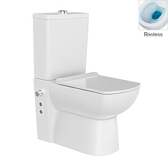 Компакт пристенный с биде Goya BTW No-Rim+C.Salvo  Bien Banyo Турция